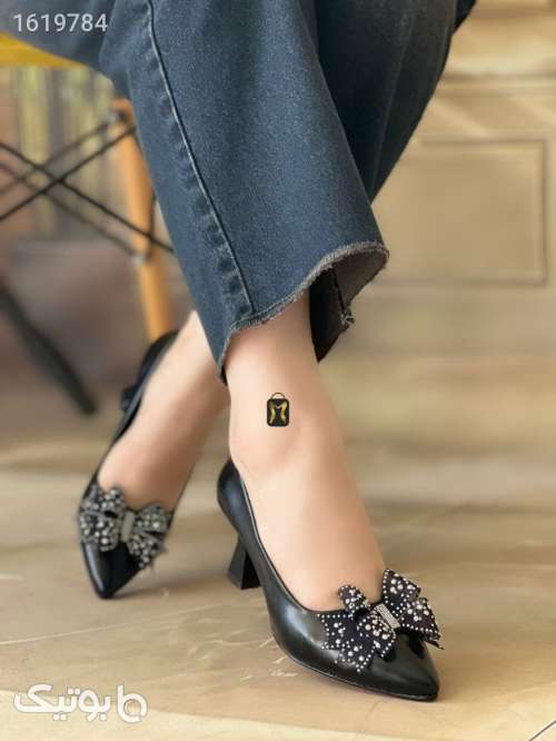کفش زنونه مجلسی شیک مشکی 04 2025