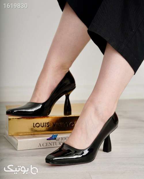 کفش زنونه پاشنه دار مشکی 04 2025