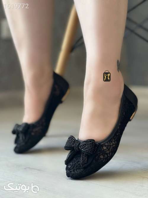 بابت زنانه طوری شیک مشکی 04 2025