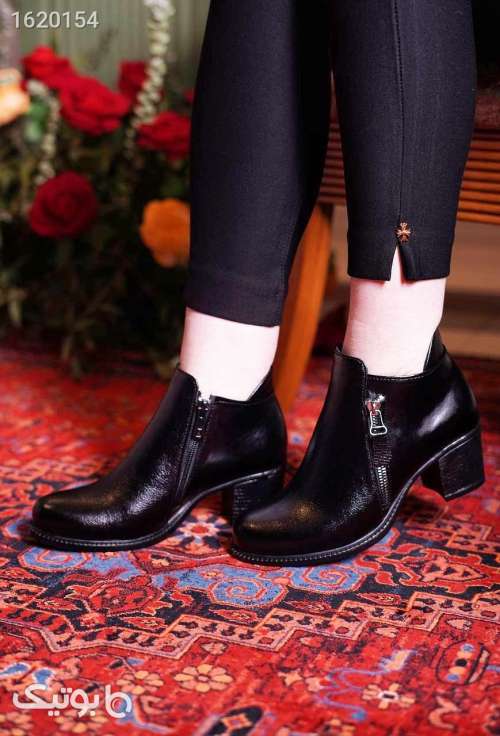 نیم بوت خفن  مشکی 04 2025