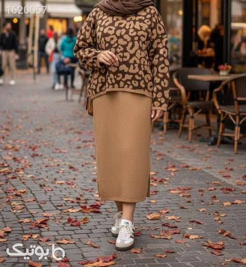 ست بافت رویه و سارافون مشکی 04 2025