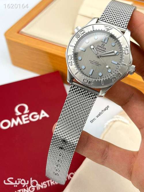 ساعت امگا سیمستر  نقره ای 04 2025