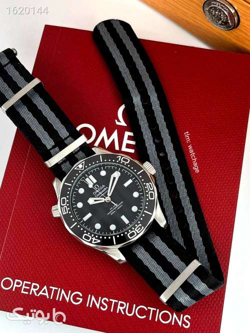 ساعت امگا سیمستر 007 مشکی 04 2025