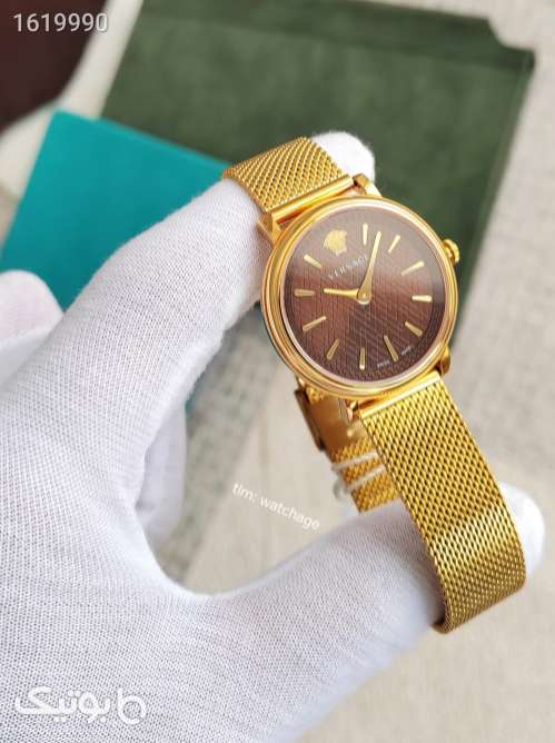 ساعت ورساچه زنانه /  VERSACE زرد 04 2025