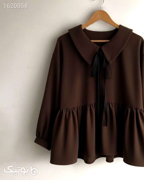 شومیز عروسکی یلدا  سورمه ای 04 2025