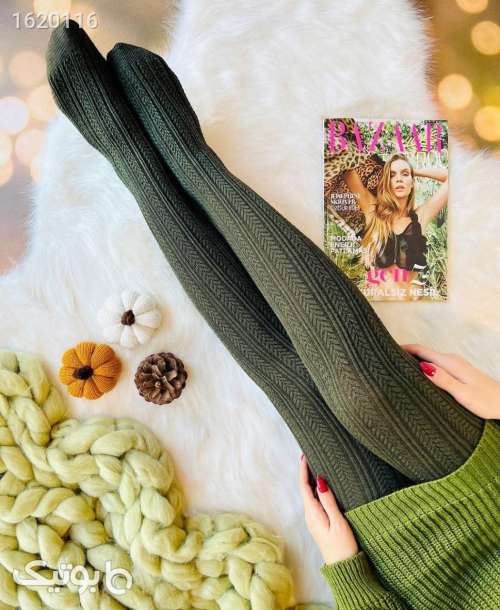 جوراب شلواری پرطرفدار  مشکی 04 2025