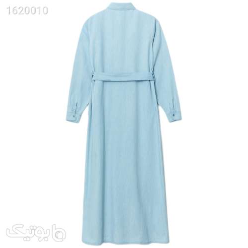 مانتو زنانه ال سی وایکیکی مدل Den8114 فیروزه ای 04 2025