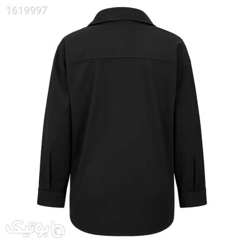 مانتو شومیزی زنانه مدل Ge5 مشکی 04 2025