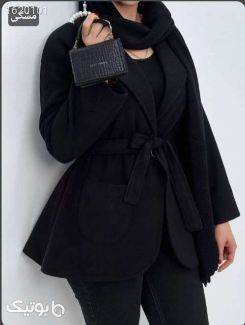 پالتو زنانه آمیتا  مشکی 04 2025
