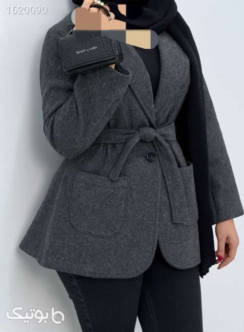 پالتو فوق العاده شیک  مشکی 04 2025