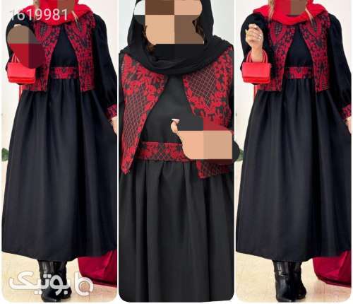 پیراهن و ژیله پرطرفدار  مشکی 04 2025