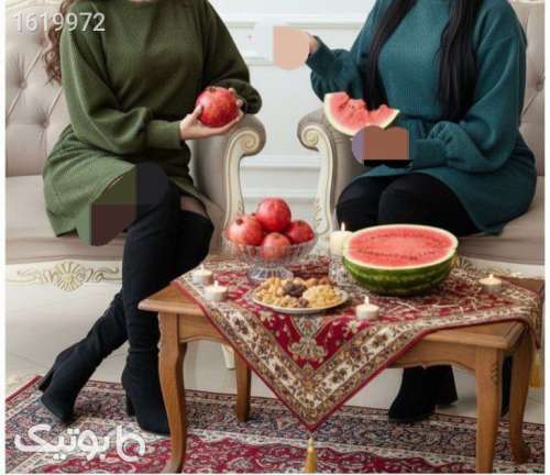 پیراهن یلدایی  سبز 04 2025