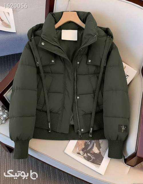 کاپشن امبردی پینترسی کیفیت عالی  سبز 04 2025