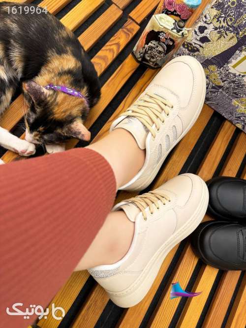 کتونی اسپورت شیک زنانه مشکی 04 2025