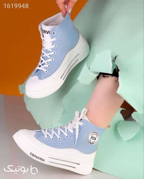 کتونی زنانه ساقدار الستار سبز 04 2025