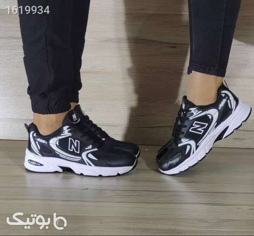 کتونی زنانه و مردانه اسپورت مشکی 04 2025