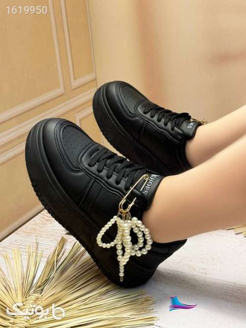 کتونی زنونه شیک مشکی 04 2025