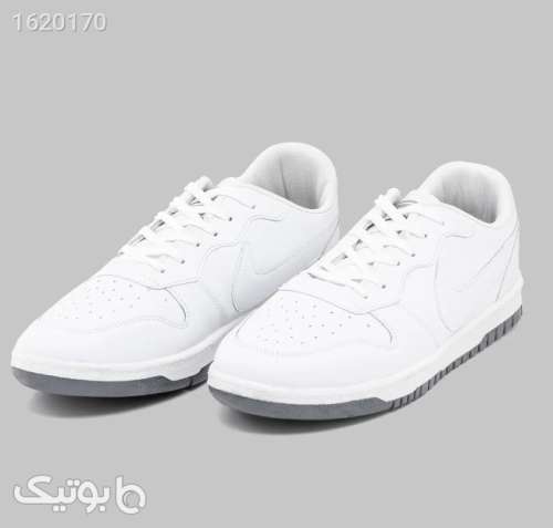 کفش روزمره مردانه Nike چرم مصنوعی سفید 04 2025