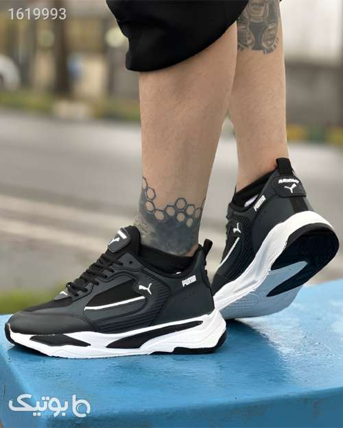 کفش مردانه مدل puma مشکی کد6377 مشکی 04 2025