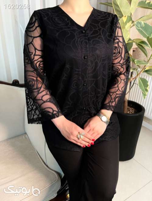 شومیز خفن  مشکی 04 2026