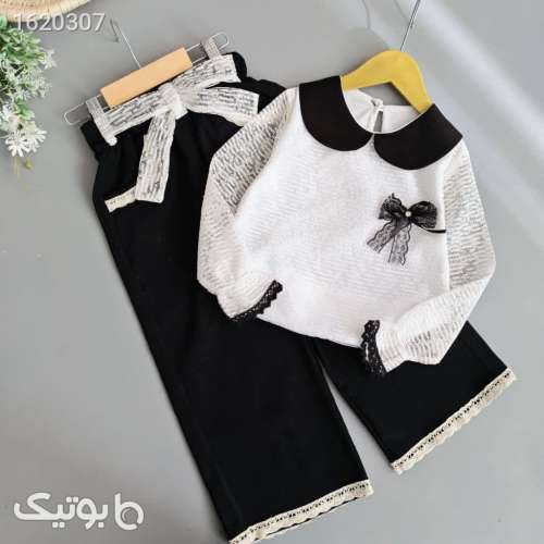 ست دخترانه عیدانه  سفید 04 2026