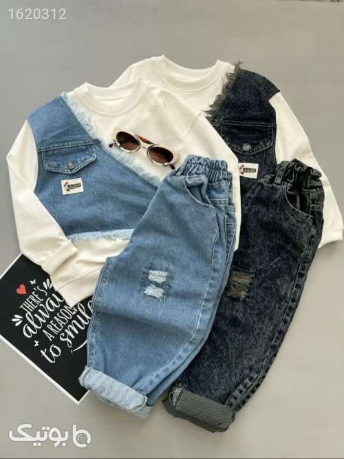 بلوز شلوار پرطرفدار  آبی 04 2026