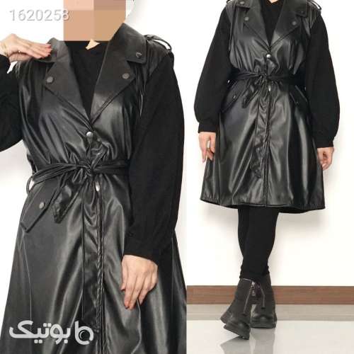 مانتو پرطرفدار  مشکی 04 2026