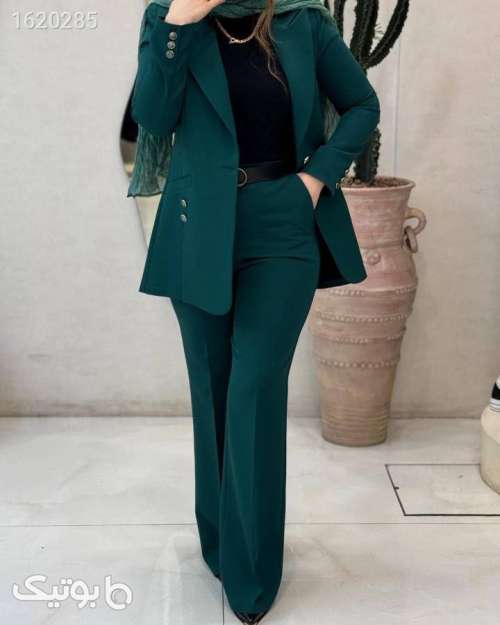 کت و شلوار خفن  سبز 04 2026