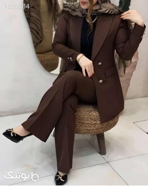 کت و شلوار پرطرفدار  مشکی 04 2026