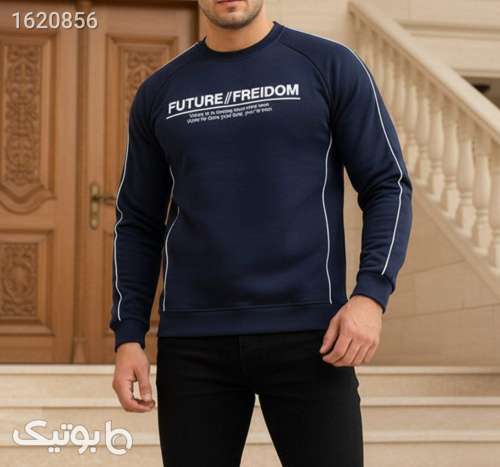 بلوز مردانه آستین بلند مدل 1833 سورمه ای 04 2026