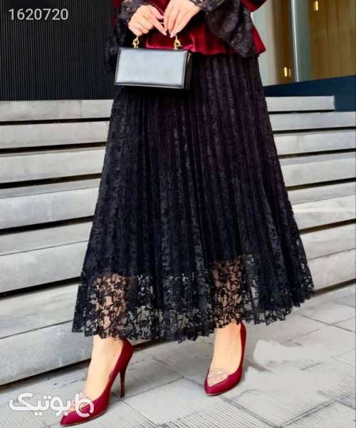 دامن گیپور مشکی 04 2026