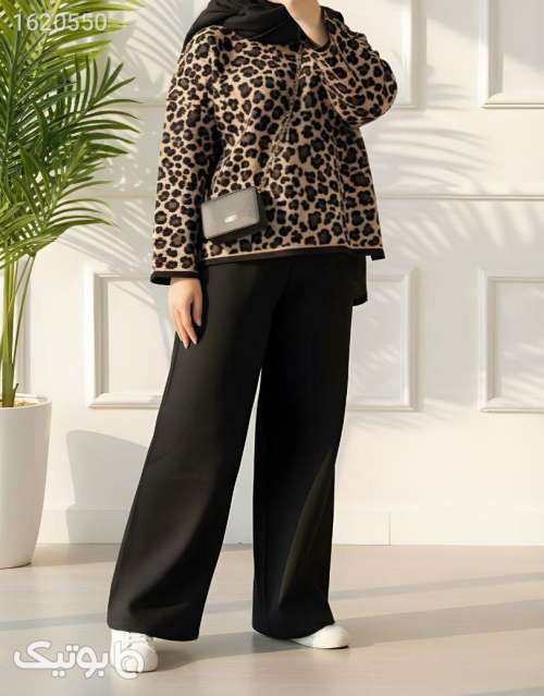 ست بافت پلنگی  قهوه ای 04 2026