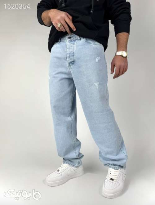 شلوار جین ( لی) نیم بگ آبی 04 2026