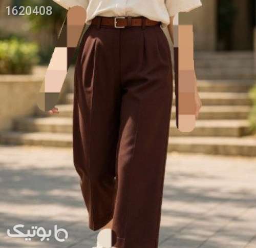 شلوار واید لگ پرطرفدار  مشکی 04 2026