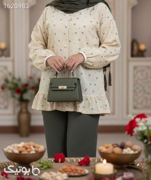 شومیز خفن عیدانه  سبز 04 2026