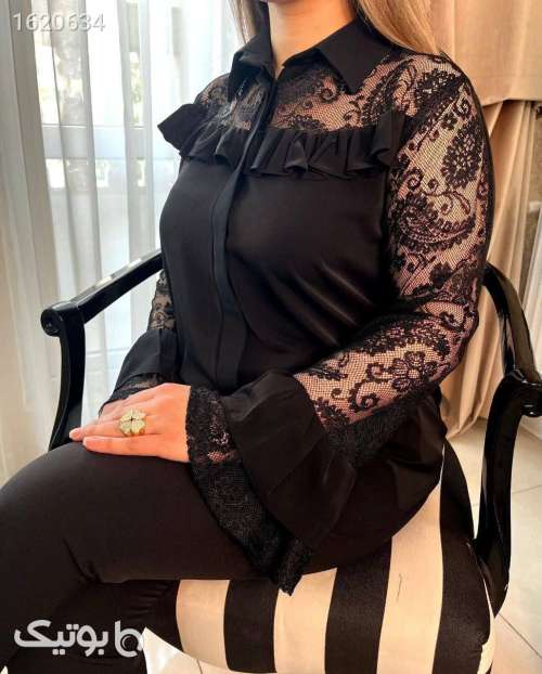 شومیز خفن پرطرفدار  مشکی 04 2026