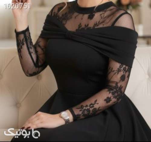 پیراهن مجلسی  مشکی 04 2026