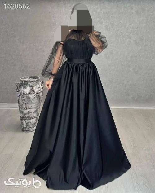 پیراهن مجلسی عروسکی مشکی 04 2026