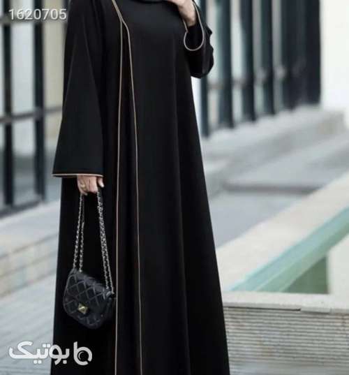 مانتو بلند مشکی 04 2026