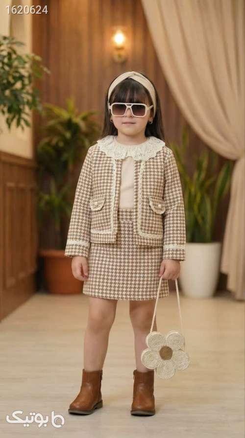 ست خفن دخترانه  کرم 04 2026