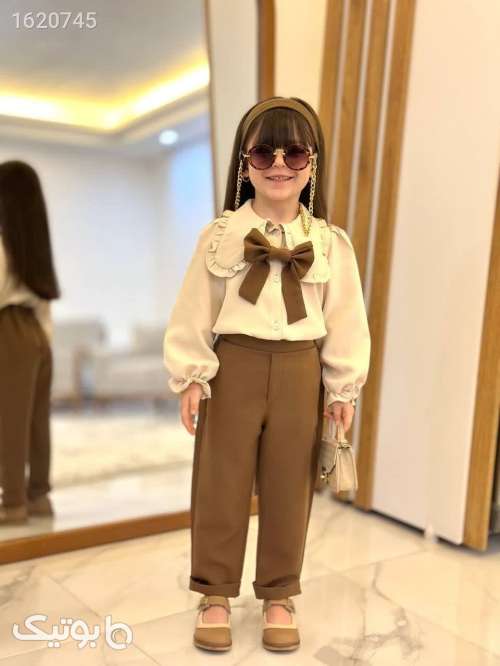 ست دخترانه  کرم 04 2026