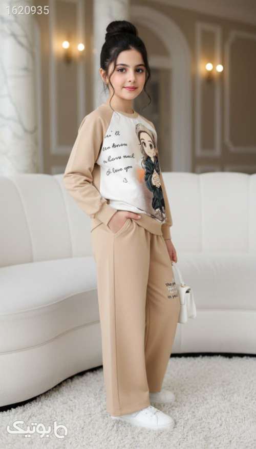 ست دخترانه  قهوه ای 04 2026