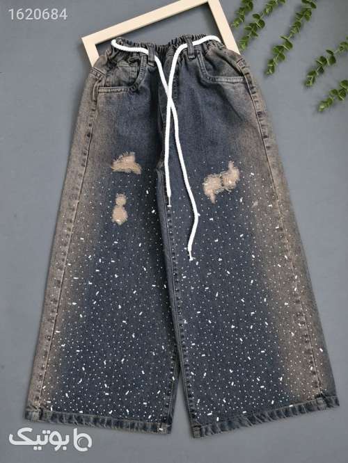 شلوار جین دخترانه  سورمه ای 04 2026