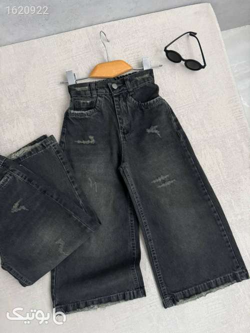 شلوار جین دخترانه  طوسی 04 2026