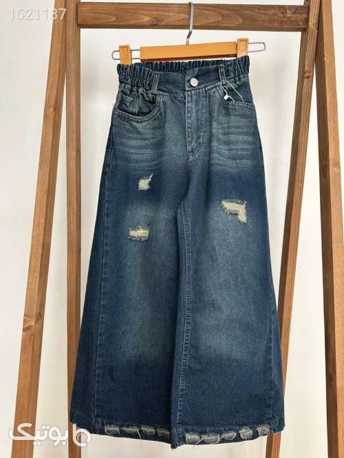 شلوار جین دخترانه  آبی 04 2026