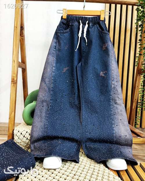 شلوار دخترانه  سورمه ای 04 2026