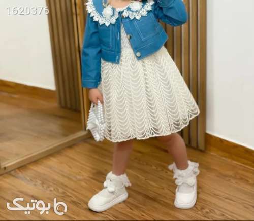 کت سارافون دخترانه  آبی 04 2026