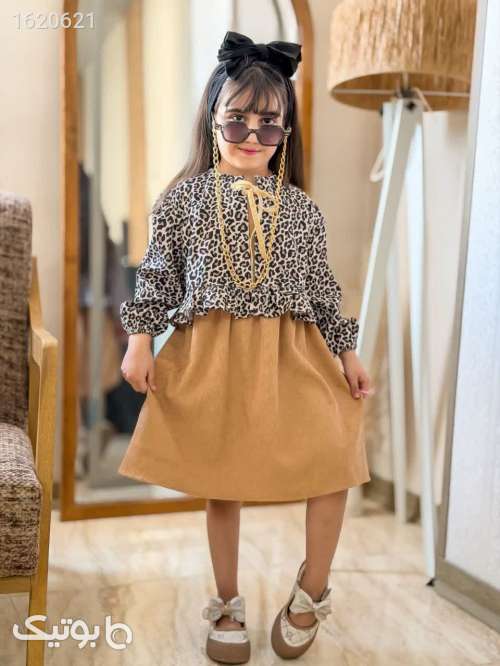 کت سارافون دخترانه طلایی 04 2026