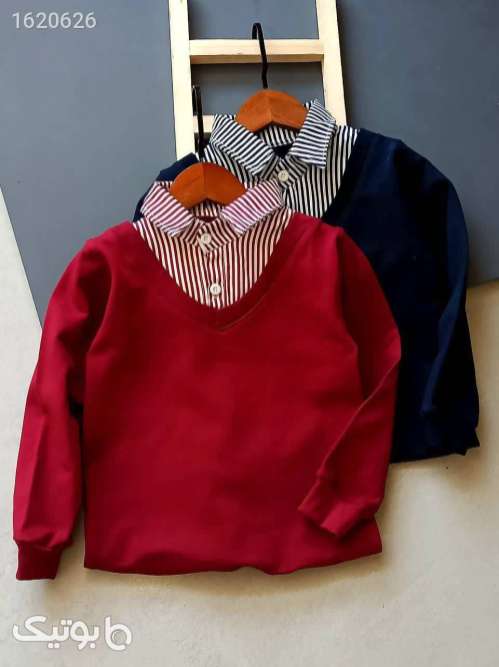 بلوز پسرونه  سورمه ای 04 2026