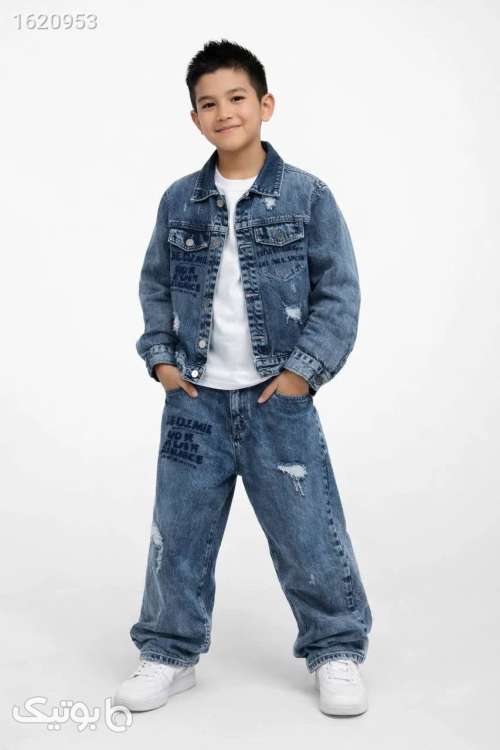 ست جذاب پسرانه  آبی 04 2026